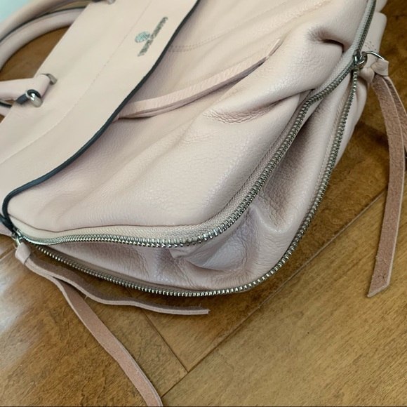 Vince Camuto Expandable Dusty Rose Handbag with Shoulder Strap (EUC) - Picture 3 of 13